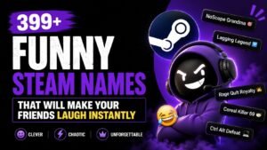 399+ Funny Steam Names That Will Make Your Friends Laugh Instantly 