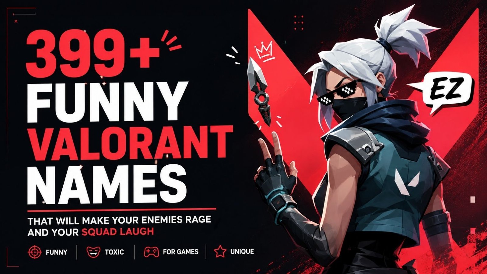 399+ Funny Valorant Names That Will Make Your Enemies Rage and Your Squad Laugh