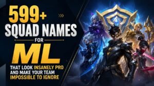 599+ Squad Names For ML That Look Insanely Pro and Make Your Team Impossible to Ignore 