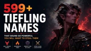 599+ Tiefling Names That Sound So Powerful You Will Want to Steal Them 