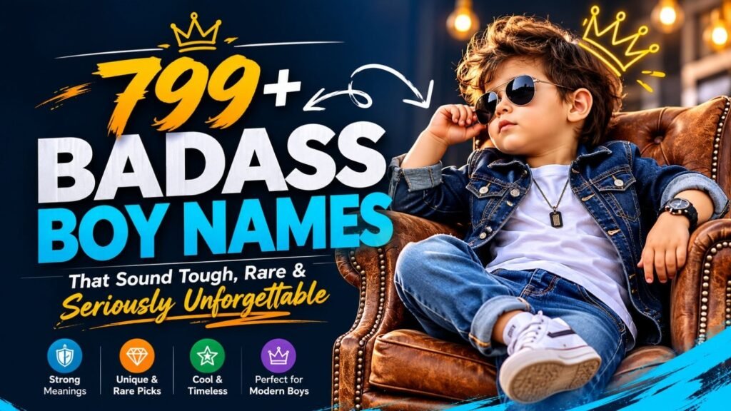 799+ Badass Boy Names That Sound Tough, Rare And Seriously Unforgettable