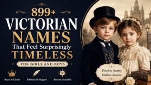 899+ Victorian Names That Feel Surprisingly Timeless For Girls And Boys 