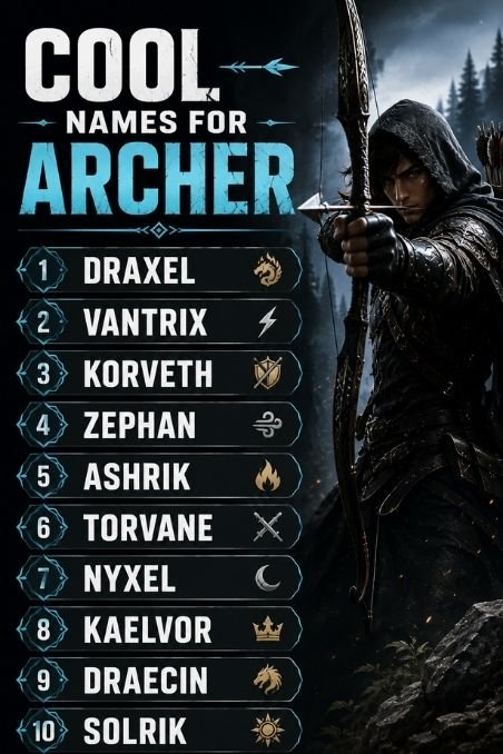 Cool Names For Archer