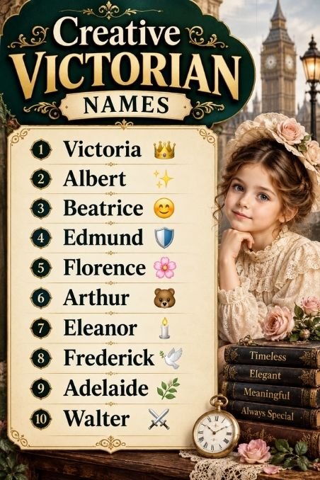 Creative Victorian Names