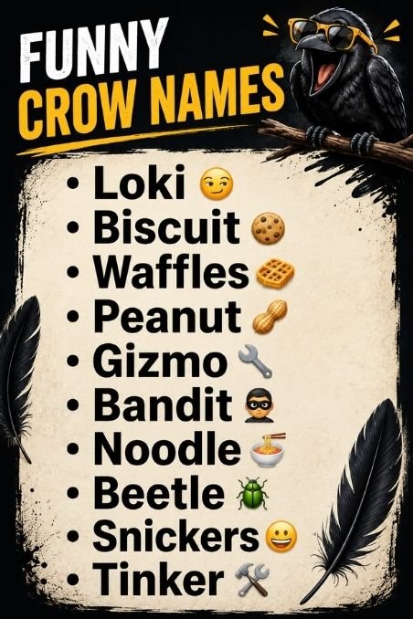 Funny Crow Names