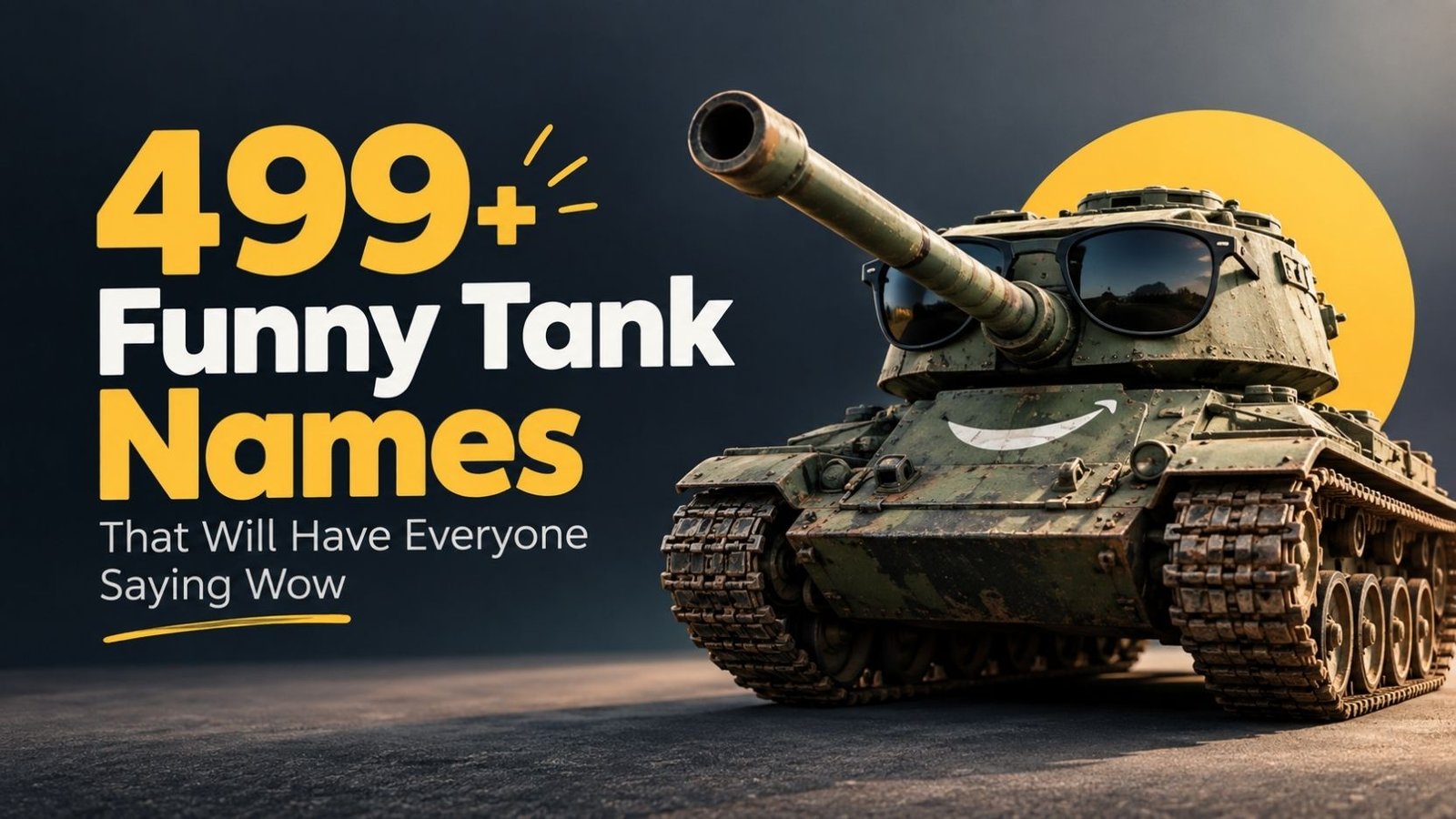 499+ Funny Tank Names That Will Have Everyone Saying Wow
