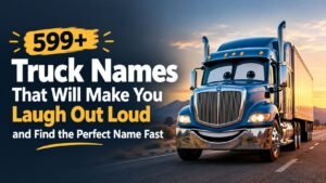 599+ Truck Names That Will Make You Laugh Out Loud and Find the Perfect Name Fast