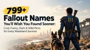 799+ Fallout Names You’ll Wish You Found Sooner: Cool, Funny, Dark & Wild Picks for Every Wasteland Survivor 