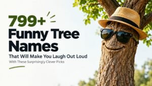 799+ Funny Tree Names That Will Make You Laugh Out Loud With These Surprisingly Clever Picks 