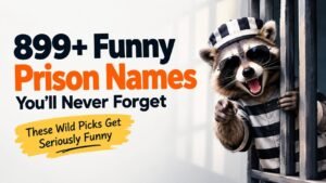 899+ Funny Prison Names You’ll Never Forget These Wild Picks Get Seriously Funny