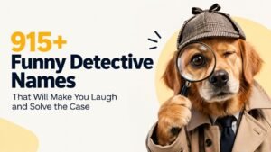 915+ Funny Detective Names That Will Make You Laugh and Solve the Case
