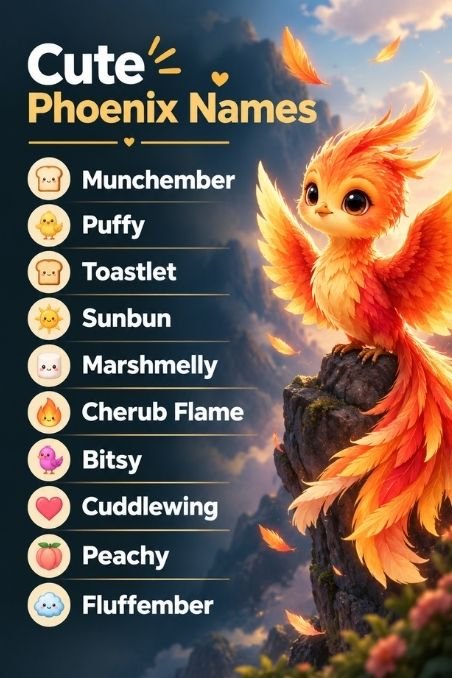 Cute Phoenix Names