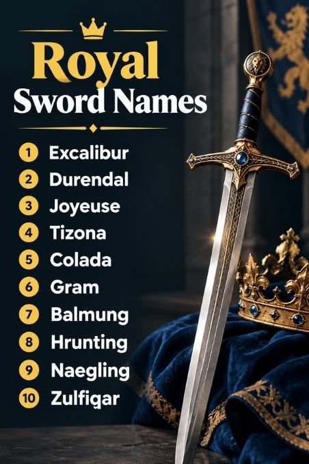 Royal Sword Names