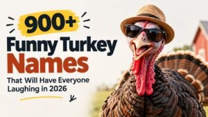 900+ Funny Turkey Names That Will Have Everyone Laughing in 2026