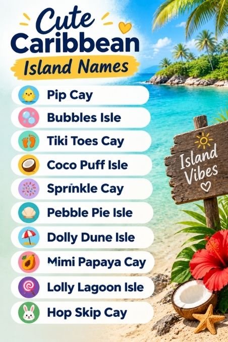 Cute Caribbean Island Names