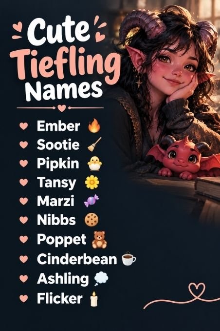 Cute Tiefling Names